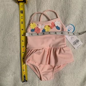 Carter's Baby Girl White Swim Robe main image 0